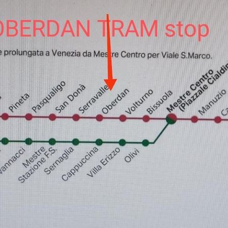 Sunshine30Mt Tram Ingresso Indipendente Wifi Venezia Free Park Lägenhet Exteriör bild